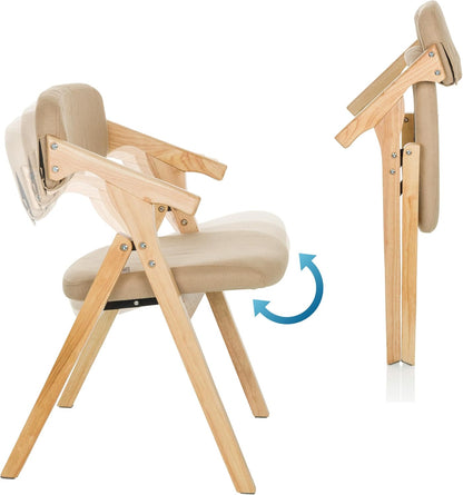 hjh OFFICE Klapstoel SCANDIO Stof Beige