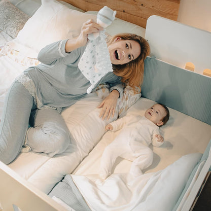 Interbaby CUNA15 babybed Star Nature, wit, 19,3 kg