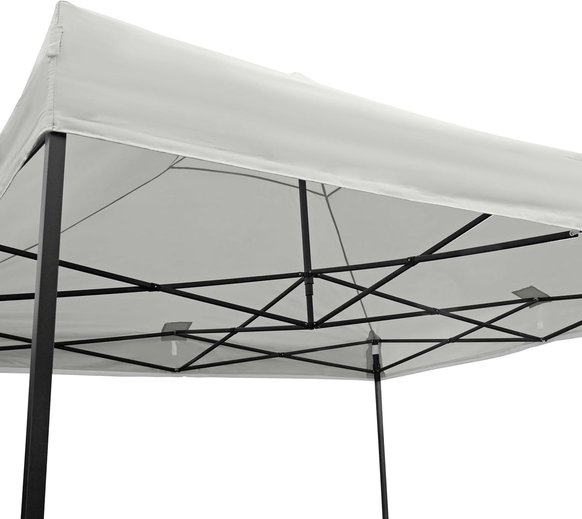 All Seasons Gazebos Duurzaam vouwpaviljoen en voortent, volledig waterdicht, hoogwaardig, voor een snelle opbouw, 3 x 3 m verkrijgbaar (wit)