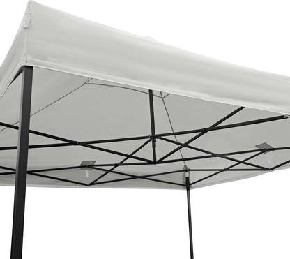 All Seasons Gazebos Duurzaam vouwpaviljoen en voortent, volledig waterdicht, hoogwaardig, voor een snelle opbouw, 3 x 3 m verkrijgbaar (wit)