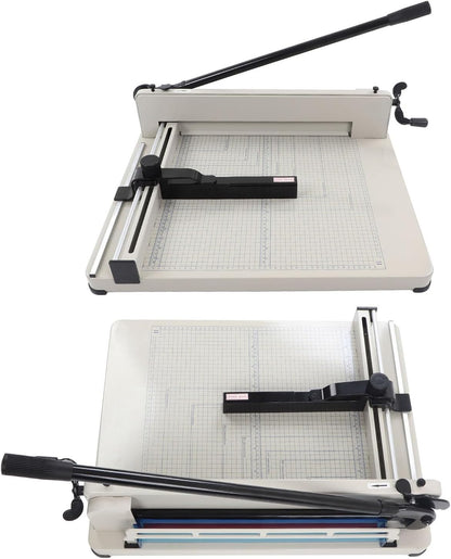 A3 Papiersnijder – Stapelsnijder – Hendelsnijder – Precisiesnijmachine – Handmatige Desktop Papiersnijder – 440 Mm Snijbreedte – Tot 400 Vellen
