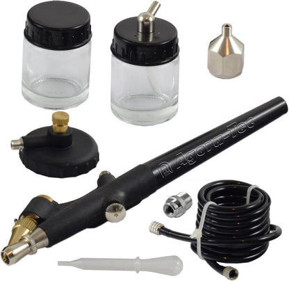 Airbrush Set – Airbrushpistool – Airbrush Compressor – Spuitpistool – Spray Gun – Complete Set – Krachtige 4 Bar Compressor – 4 Naalddiameters (0,2-0,8 mm)
