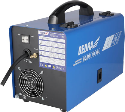 Inverter-lasmachine, 200 A, IGBT MIG/MAG, met TIG-functie, TIG-methode, Hot Start-functie, anti-stick-systeem, ARC FORCE-systeem, lcd-display