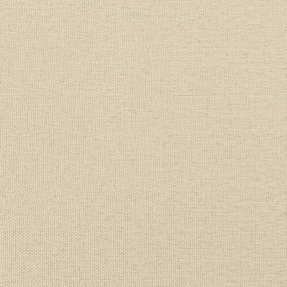 Bedframe – Bed – Bedframe Structuur – Bedbodem – Slaapmeubel – Crème Kleur – 80 x 200 cm – Ademend Polyester – Stevige Lattenbodem