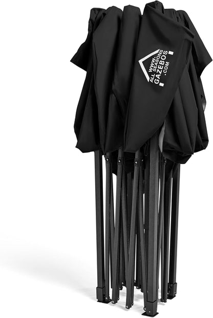 All Seasons Gazebos 3x2m Heavy Duty Volledig Waterdicht Pop Up Gazebo Met Accessoireset - Zwart