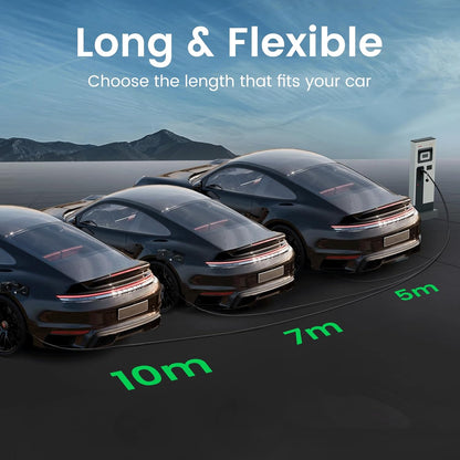 GONEO Type 2 Laadkabel 22kW 5M 32A Laadkabel Elektrische Auto Type 2 3 Fase Modus 3 voor E auto EV/PHEV met Draagtas