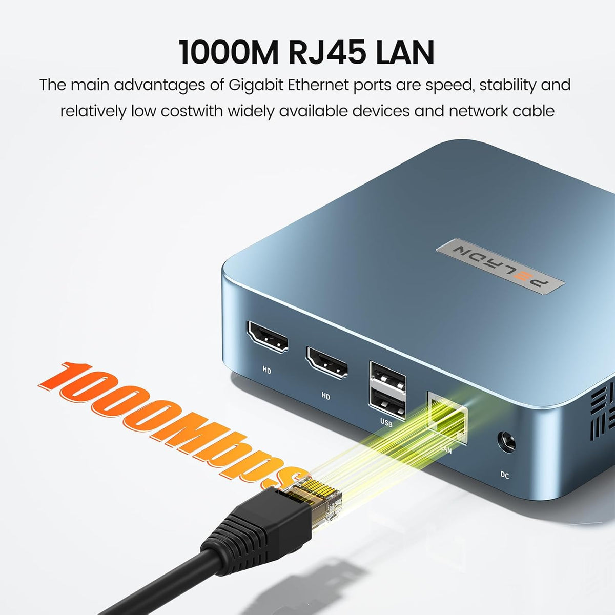 Trycoo Mini PC WI-6 N100 Processor WI-6-16-512
