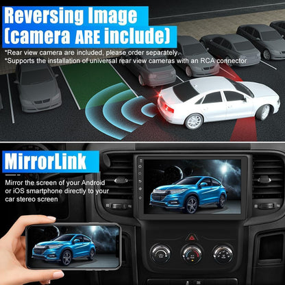 Android 15 2 Din Radio Navigatie voor VW Touran 2003-2010: [Ingebouwde CarPlay/Android Auto/GPS]-10.1 Duim IPS Touch screen-DAB/Bluetooth 5.0/Stuurbediening/MirrorLink/WiFi/4G
