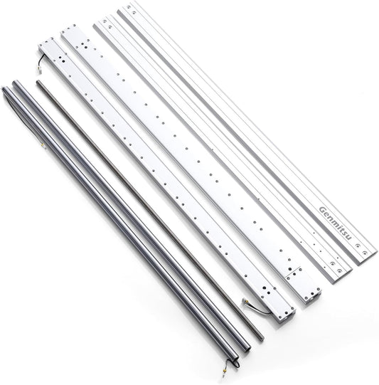 Genmitsu 4040-PRO X-Axis Extension Kit, 4040 Upgrade naar 6040, CNC-accessoires voor 4040-PRO CNC-routermachine, uitgebreid werkgebied 600 x 400 mm