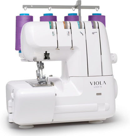 Overlock-naaimachine – Overlockmachine – Lockmachine – Naaimachine – Kettingsteekmachine – Voor Beginners – 12 Steken – Differentieel Transport