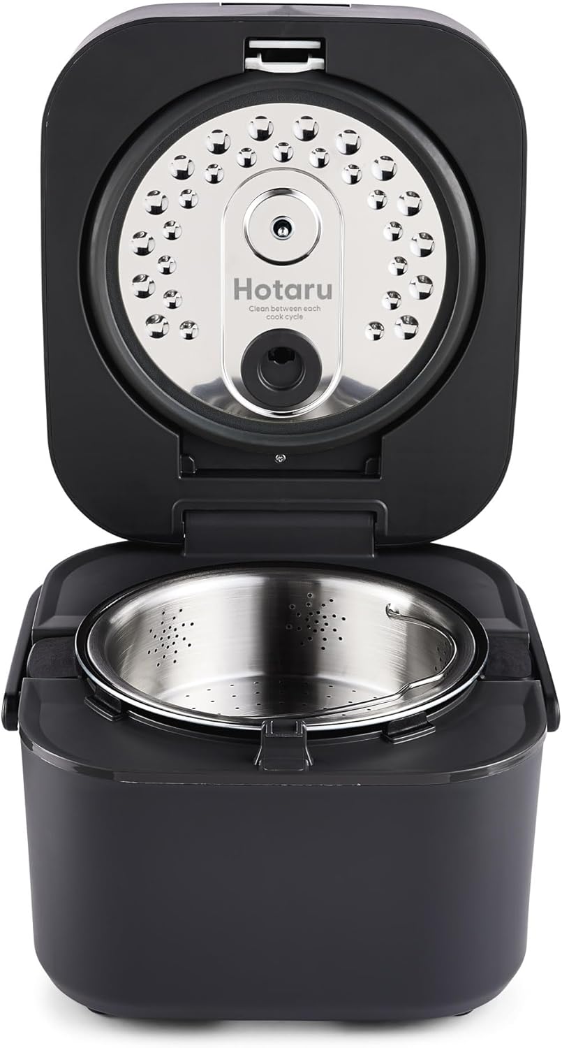 Inductie-Rijstkoker – Rijstkoker – Elektrische Rijstkoker – IH-Rijstkoker – Compacte Rijstkoker – 0,54 Liter Voor 1 Tot 3 Personen – 7 Rijststanden En 5 Multifunctionele Programma’s