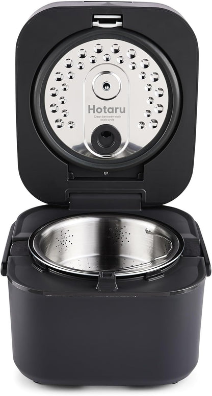 Inductie-Rijstkoker – Rijstkoker – Elektrische Rijstkoker – IH-Rijstkoker – Compacte Rijstkoker – 0,54 Liter Voor 1 Tot 3 Personen – 7 Rijststanden En 5 Multifunctionele Programma’s