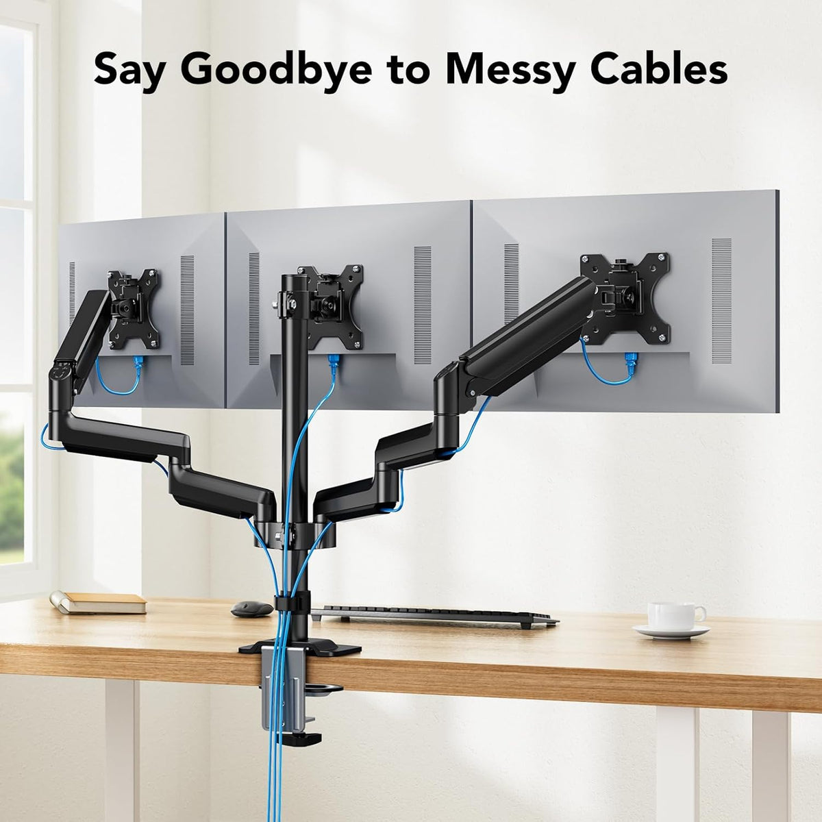 HUANUO Triple Monitor Mount