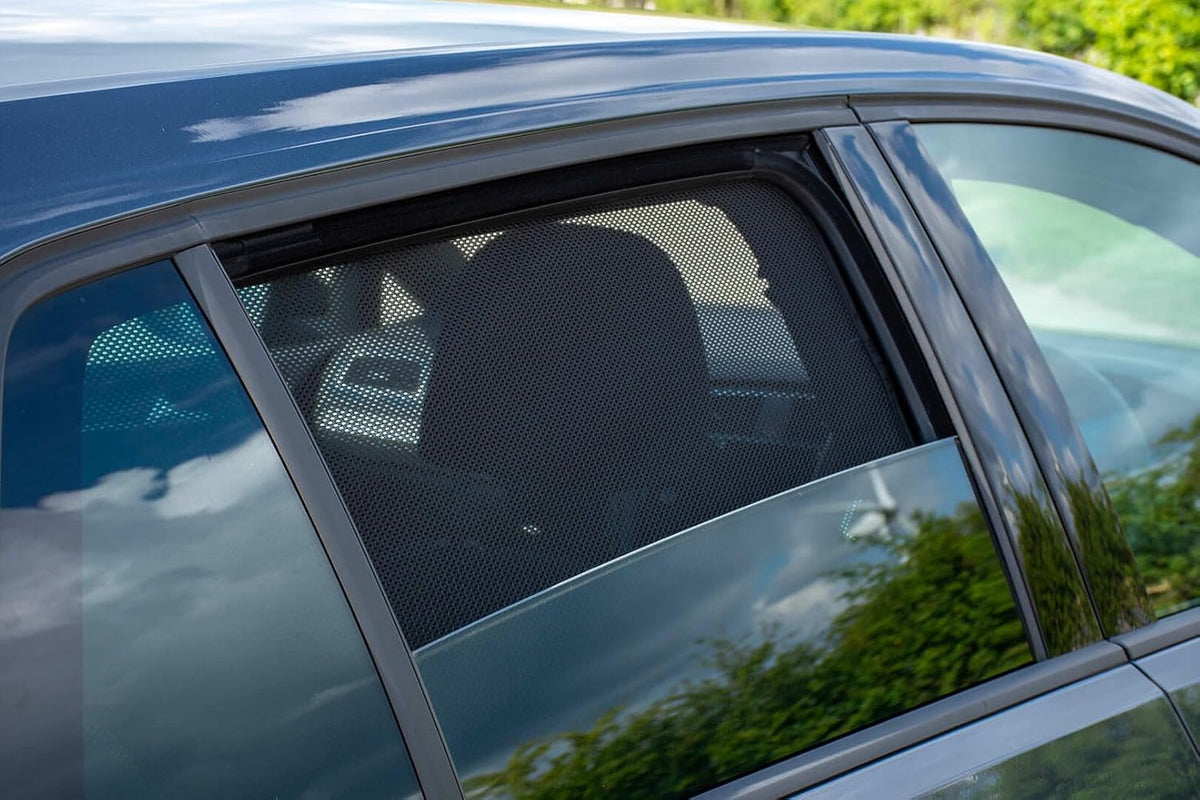 Set Car Shades compatibel met Volkswagen Golf VII 5 deurs 2013-2020 (4-delig) Pasklare Auto Zonwering