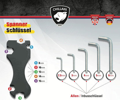 Chillaxx Bike Strada Premium City Bike in 24, 26, 28 inch: een fiets voor meisjes, jongens, dames en heren, met 21 versnellingen, Nederlandse fiets, stadsfiets