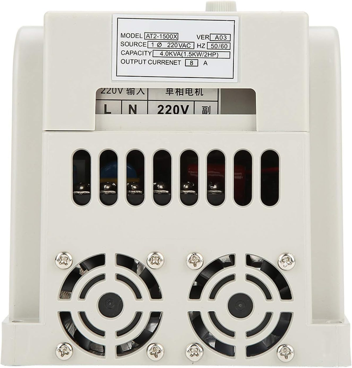 AT2-1500X Inverter Motor Drive, 1.5kW VFD, AC 220V 8A voor industriële besturing industriële benodigdheden