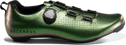 ROCKBROS Fietsschoenen voor dames en heren, T500, carbon racefietsschoenen, compatibel met SPD-SL/KEO-schoenplaatjes voor racen en training