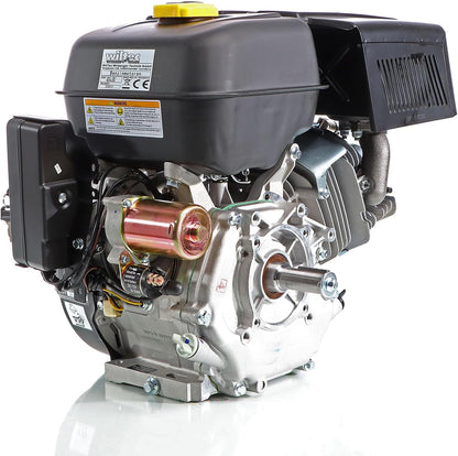 LIFAN 190 FD-B E-Start benzinemotor met 15 pk 1-cilinder voor kleine machines en karts, luchtgekoelde 4-taktmotor met 25 mm krukas, OHV-kleppenaandrijving en 420 cc cilinderinhoud