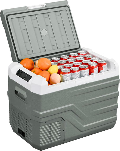 Alpicool 35L Autokoelkast 12V Draagbare Autokoelkast met Vriezer Koelkasten NL40 12V/24V DC 100~240 Volt AC Elektrische Koelbox voor Camping, RV, Roadtrip, Picknick, Truck, Camper -20℃-20℃
