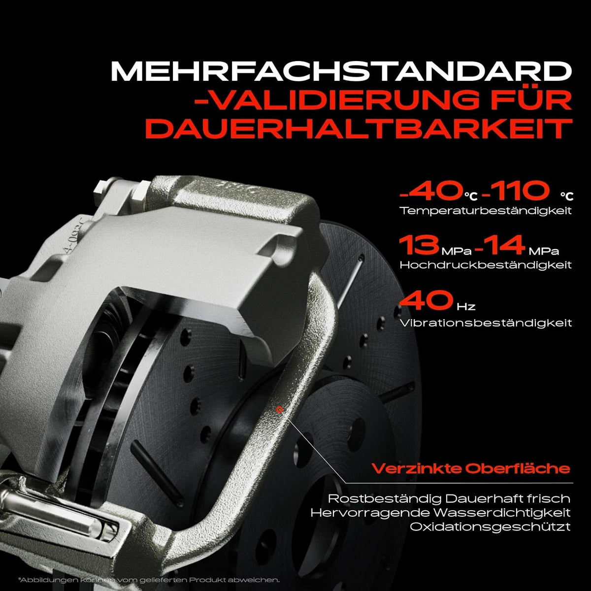 Frankberg 1 x remklauw achteras links compatibel met XF Sportbrake X260 Discovery Sport L550 Rang.e Rove.r Evoque L538 Rang.e Rove.r Evoque L551 XE X760 vervanging # J9C25313