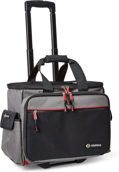 C.K Magma Gereedschapskoffer, leeg met wieltjes, technische gereedschapstas trolley, eenvoudig transport