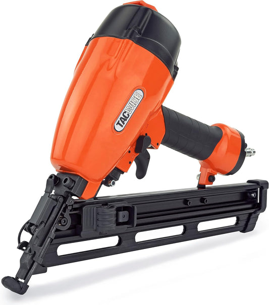 Tacwise GDA64V2 Air Finish nagelpistool, gebruik type 15G 'D' Head / 32-64 mm schuine nagels, oranje