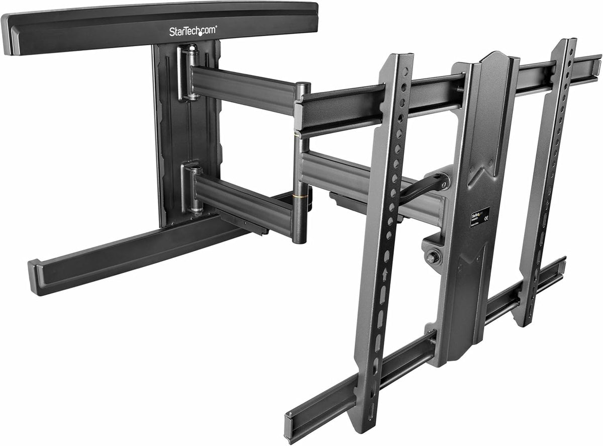 StarTech.com Full-Motion TV muurbeugel - Voor schermen met VESA-aansluiting tot 80" - scharnierende arm - staal (FPWARTS1)