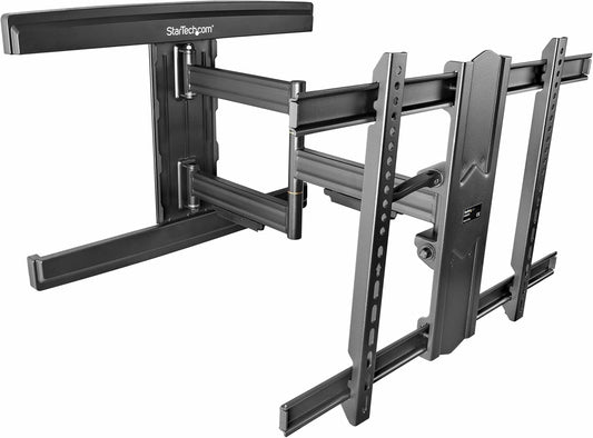 StarTech.com Full-Motion TV muurbeugel - Voor schermen met VESA-aansluiting tot 80" - scharnierende arm - staal (FPWARTS1)