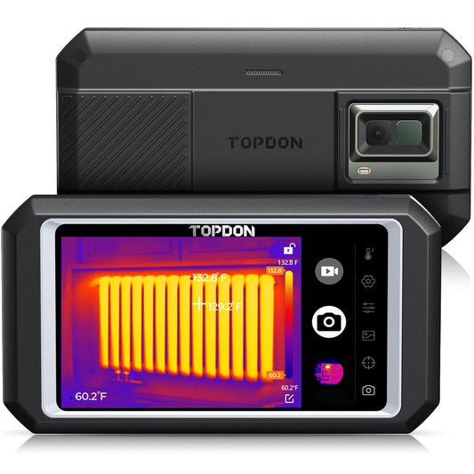 Warmtebeeldcamera – Thermische Camera – Infraroodcamera – Thermografische Camera – Warmtebeeldthermometer – 5 Inch Touchscreen – 512x384 TISR Resolutie