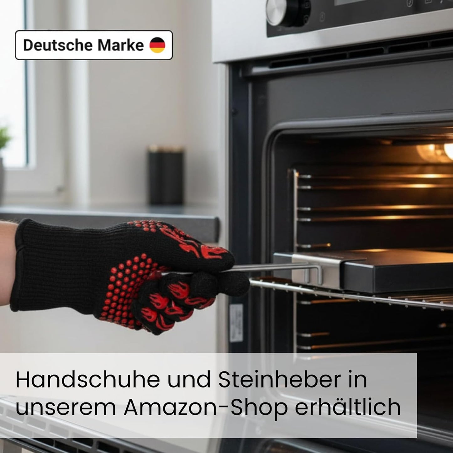Lavasteen steakbord, extra groot, Hot Stone Stone Grill Set van bamboeplank, lavastone en porseleinen plaat, vlees, vis grillen op hete steen (XXL)