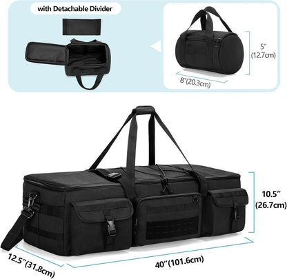 Telescoop draagtas, Zachte gevoerde Telescoopkoffer Compatibel met Celestron-telescoop, 40 inch Telescoop-opbergtas met Vaste Gespen voor Optische Buis en Statief, Bevestigde Kleine Tas