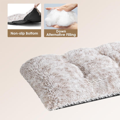 Hondenkussen Grote Hond – Hondenmat – Hondenbed – Dierenkussen – Huisdierkussen – Zacht Pluche – Antislip En Machinewasbaar – 120x90x10 cm