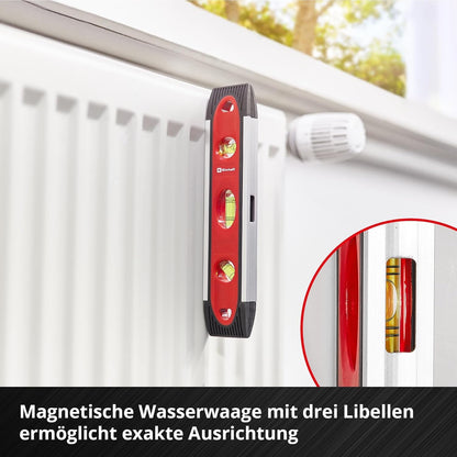 Einhell Gereedschapskoffer voor renovatie, 78 delen (renovatie, boor, bit, spatel, tang, hamer, e-case-systeem)