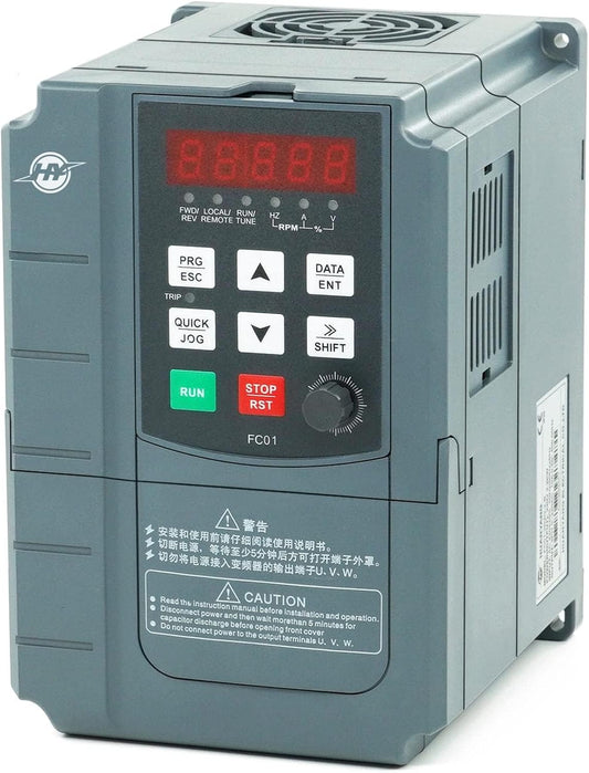 Huanyang VFD 400 V 4,0 KW 5,4 PS frequentieomvormer, gecomputeriseerde numerieke controle, CNC van de motor, inverter-converter voor spindelmotor, controle van de snelheid, FC01-serie