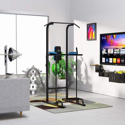 JX Fitness Power Tower Multifunctional Fitness Training Device with Pull-Up Bar for Push-ups, Pull-Ups, Dips, Abdominal Training - QUORE