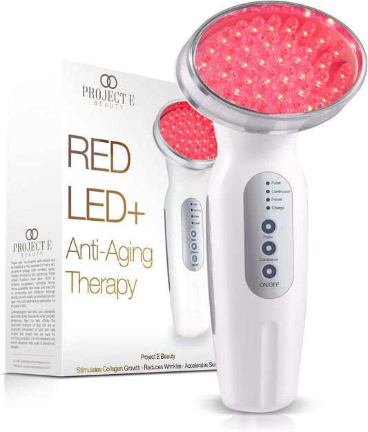 Roodlichttherapie-Wand – Roodlichtapparaat – LED Lichttherapie Apparaat – Gezichtsapparaat – Anti-Aging Beautytool – 2 Lichtstanden – 10 Min Timer