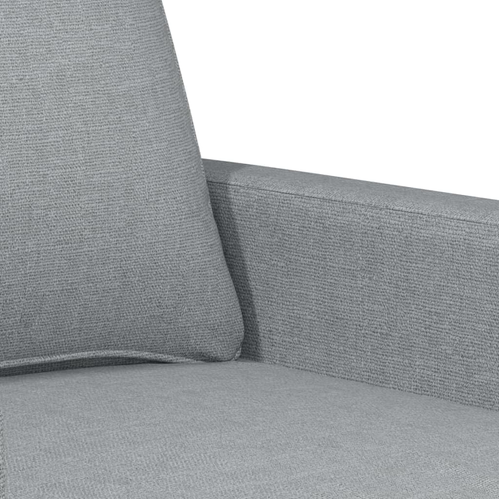 ZIRLANLV Lounge Sofa Sofa with Armrests Back Cushions, Living Room Sofa, Design Sofa Metal Frame, Available As Single, Double or Three Seater, Modern (Wine Red) (Light Grey #19)