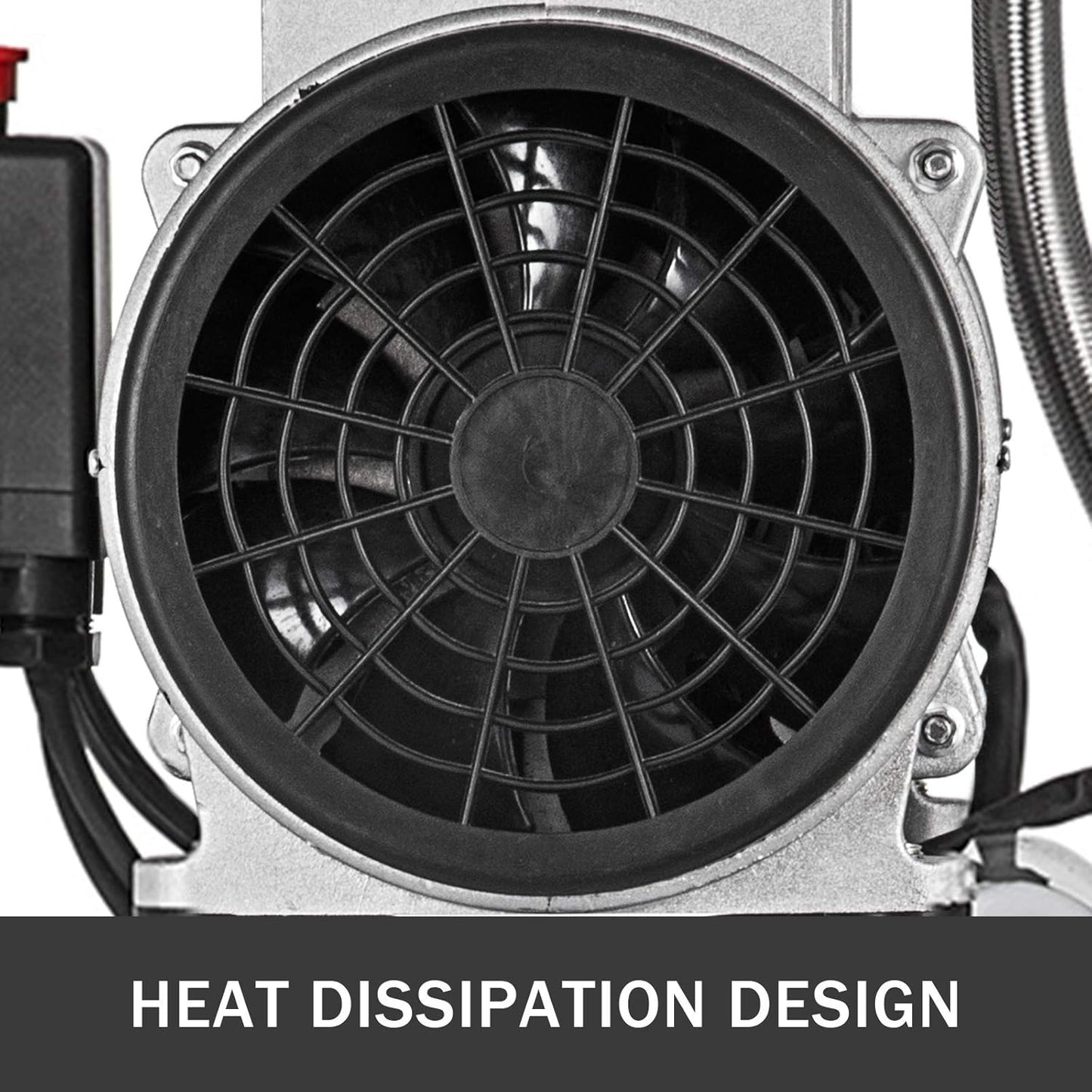 Luchtcompressor – Compressor – Persluchtcompressor – Luchtpomp – Pneumatisch Gereedschap – 30 Liter Tank – Olievrije Pomp – Stille 1,1 PK Motor