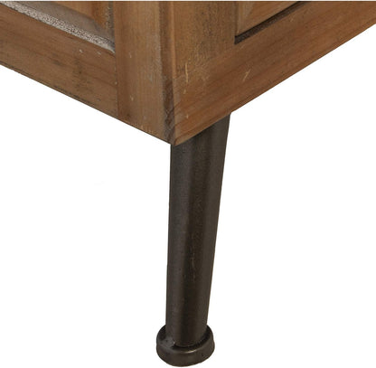 DRW Sideboard van MDF-hout met 3 laden en 3 deuren in naturel