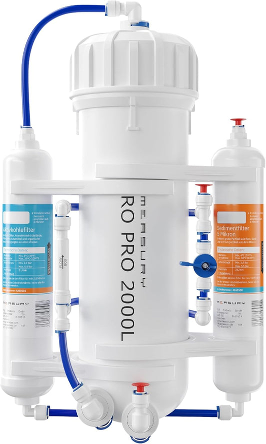 osmosis system aquarium - up to 2000 liters of osmosis water per day - Reverse osmosis system - QUORE
