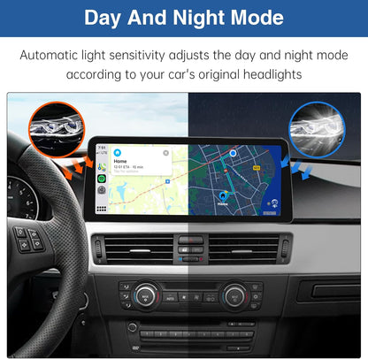 12,3 Inch Auto Radio Touchscreen – Multimedia Scherm – Navigatiesysteem – Autoradio Display – In-Car Monitor – Draadloze CarPlay & Android Auto – Hoge Resolutie 1920x720 Pixels
