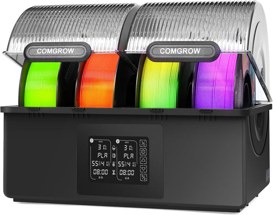 Filament Droger Box – Filament Bewaarbox – Droogkistje – 3D Printer Accessoire – Filament Opberger – Luchtdicht – Inclusief Droogmiddel Zakje