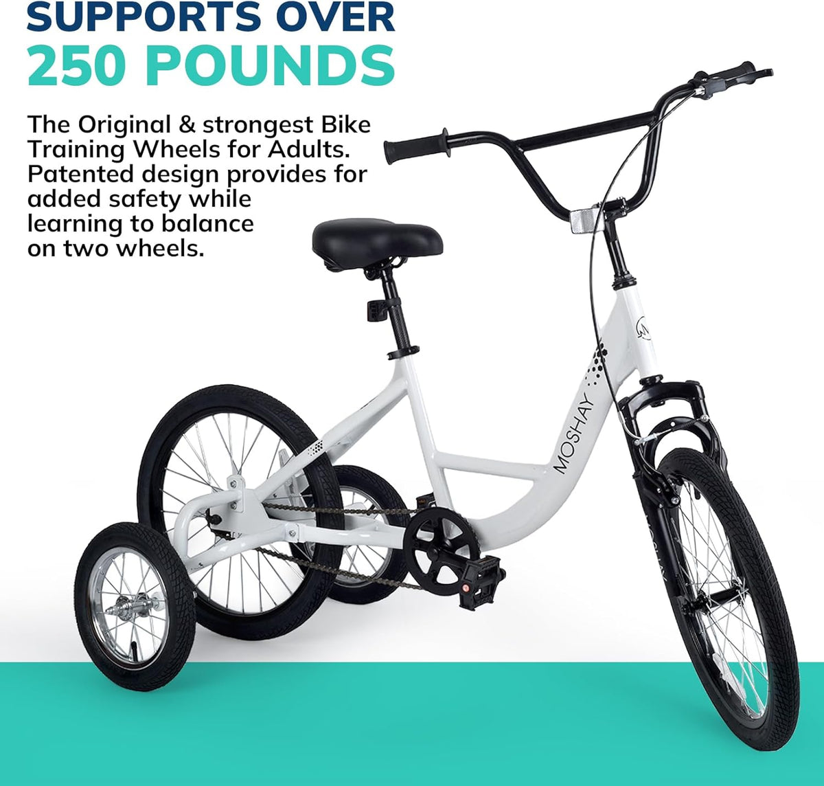 MOSHAY 20 inch Adaptieve Fat Training Wheel Bike