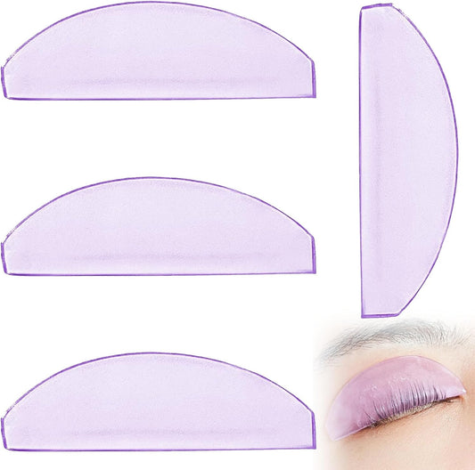 Wimperlifting Pads – Lash Lift Pads – Wimperlift Pads – Onderoogpads – Oogklep – 4 Stuks, Roze – Ultradun & Zelfklevend Zonder Lijm – Zachte Siliconen, Herbruikbaar
