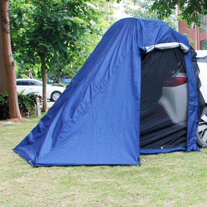 SUV-kampeertent, Universele Auto-vrachtwagenluifel Camping-achtertent met Klamboe, 2-persoons Dubbellaagse Zonwerende Waterdichte Auto Achterklep Tenten Onderdak voor Buiten Wandelen Reizen