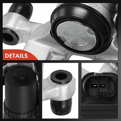 Frankberg 1 x remklauw achteras links compatibel met XF Sportbrake X260 Discovery Sport L550 Rang.e Rove.r Evoque L538 Rang.e Rove.r Evoque L551 XE X760 vervanging # J9C25313