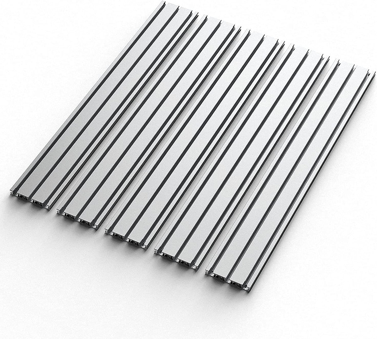 Genmitsu T-sleuftafel 6060 verlengingsaluminium spoilboard voor CNC-routermachine PROVerXL 4030 XY-as uitbreidingsset, 840 x 600 x 15 mm (33,1 x 23,6 x 0,6 inch)