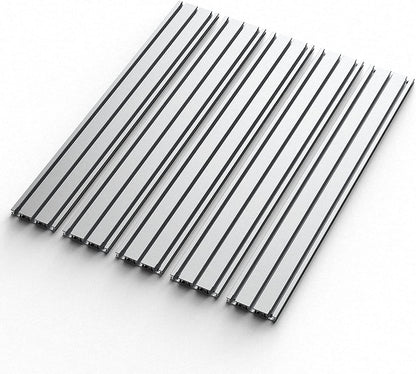 Genmitsu T-sleuftafel 6060 verlengingsaluminium spoilboard voor CNC-routermachine PROVerXL 4030 XY-as uitbreidingsset, 840 x 600 x 15 mm (33,1 x 23,6 x 0,6 inch)
