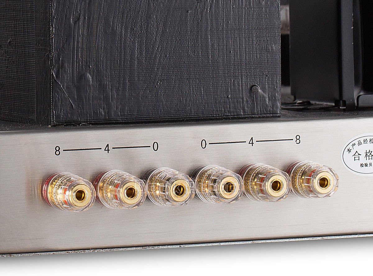 Nobsound HiFi-versterker EL34 Valve Tube Classic 2.0 Channel Stereo Single Ended Class A Power Versterker 12 W x 2