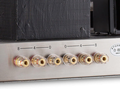 Nobsound HiFi-versterker EL34 Valve Tube Classic 2.0 Channel Stereo Single Ended Class A Power Versterker 12 W x 2